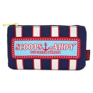 Stranger Things Loungefly Scoops Ahoy Cosmetic Nylon Pouch Netflix